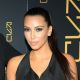 Kim Kardashian sports black at the RYU Restaurant Grand Opening in New York City on April 23, 2012