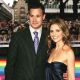 Sarah Michelle Gellar and Freddie Prinze Jr. pose for a picture at the ‘Hairspray’ premiere at the Odeon Cinema Leicester Square on July 05, 2007 in London, England