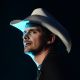 Brad Paisley performs on stage at the Stagecoach Country Music Festival, Indio, Calif., April 29, 2012