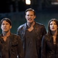 Stephen Moyer, Alexander Skarsgard and Lucy Griffiths in ‘True Blood’ Season 5