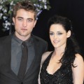 Robert Pattinson and Kristen Stewart attend the UK Premiere of ‘The Twilight Saga: Breaking Dawn Part 1’ at Westfield Stratford City in London on November 16, 2011