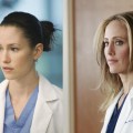 Chyler Leigh and Kim Raver as seen on ‘Grey’s Anatomy’