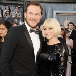 Chris Pratt and Anna Faris arrive at the 84th Annual Academy Awards held at the Hollywood & Highland Center in Hollywood, Calif. on February 26, 2012