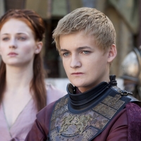 Sophie Turner as Sansa Stark and Jack Gleeson as King Joffrey Baratheon in ‘Game of Thrones’ Season 2