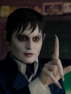 Johnny Depp in a scene from ‘Dark Shadows’