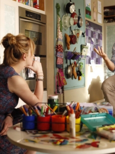 Dakota Johnson as Kate and Nat Faxon as Ben in ‘Ben and Kate,’ airing Tuesdays at 8:30 on FOX in Fall 2012