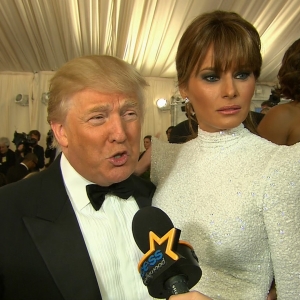 Donald & Melania Trump Step Out At The 2012 Met Costume Institute Gala