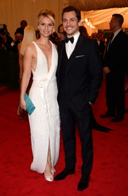Claire Danes and Hugh Dancy step out at the ‘Schiaparelli And Prada: Impossible Conversations’ Costume Institute Gala at the Metropolitan Museum of Art in New York City on May 7, 2012 