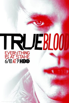 Bill Compton  (Stephen Moyer) in the poster promoting ‘True Blood’ Season 5
