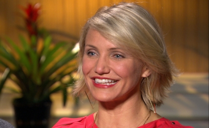 Cameron Diaz chats with Access Hollywood at the ‘What To Expect When You’re Expecting’ junket in Los Angeles on May 4, 2012
