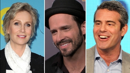 Jane Lynch, ‘The Voice’s’ Tony Lucca, Andy Cohen