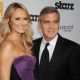 Stacy Keibler and George Clooney arrive at the 15th Annual Hollywood Film Awards Gala Presented By Starz at the Beverly Hilton Hotel on October 24, 2011