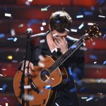 Winner Phillip Phillips performs onstage during Fox’s ‘American Idol 2012’ results show at Nokia Theatre L.A. Live on May 23, 2012