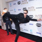 Jean-Claude Van Damme shows off his moves at Spike TV’s 6th Annual ‘Guys Choice’ Awards at Sony Studios in Culver City, Calif., on June 2, 2012