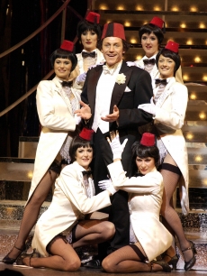 Jerome Flynn stars in ‘Just Like That’ at the Garrick Theatre in London on April 4, 2003