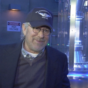 Steven Spielberg Hits Transformers: The Ride-3D Grand Opening At Universal Studios Hollywood
