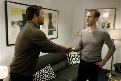 Dean Cain and James Van Der Beek on ABC’s ‘Don’t Trust The B In Apt 23’
