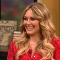 Hilary Duff stops by Access Hollywood Live on Jun 18, 2012