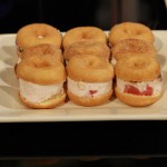 Ice cream donut sandwiches from Mark Addison for Father’s Day