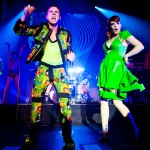Jake Shears and Ana Matronic of Scissor Sisters perform at Hollywood Palladium in Hollywood, Calif. on June 16, 2012 