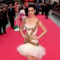 Katy Perry arrives at the European Premiere of ‘Katy Perry Part Of Me’ at Empire Leicester Square in London on July 3, 2012