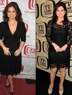 Valerie Bertinelli in 2007 (left) and in 2012 (right)
