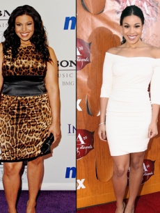 Jordin Sparks in 2008 (left) and in 2011 (right)
