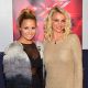 Demi Lovato and Britney Spears are seen at ‘The X Factor’ auditions at Oracle Arena in Oakland, Calif. on June 16, 2012

