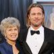 Jane Pitt and Brad Pitt arrive at the 84th Annual Academy Awards at Hollywood & Highland Center in Hollywood on February 26, 2012