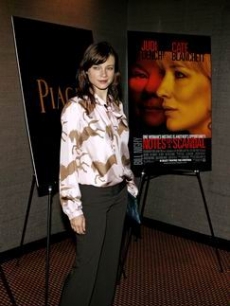 Amy Smart poses for the NYC press