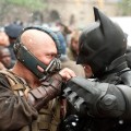 Tom Hardy and Christian Bale in ‘The Dark Knight Rises’