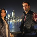 Jonny Lee Miller (right) stars as Sherlock Holmes and Lucy Liu (left) stars as Watson on CBS’ ‘Elementary’