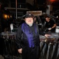 George R.R. Martin attends the ‘Game Of Thrones’ HBO celebration party inside the WIRED Cafe at Palm Terrace At The Omni Hotel during Comic-Con International 2012 on July 13, 2012