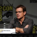 Matt Damon speaks during Sony’s ‘Elysium’ panel during Comic-Con 2012 in San Diego on July 13, 2012