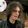 Howard Stern, inset: Bulldog Bianca