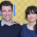 Max Greenfield and Zooey Deschanel arrive to The Academy of Television Arts & Sciences’ screening of Fox’s ‘New Girl’ in North Hollywood, Calif. on May 7, 2012 