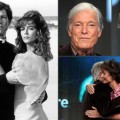 Richard Chamberlain and Rachel Ward in ‘The Thorn Birds’ in 1983, and meeting again on stage in Beverly Hills, July 22, 2012