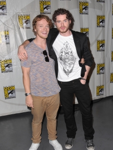 Alfie Allen and Richard Madden at the HBO’s ‘Game Of Thrones’ Panel during Comic-Con International 2012 at San Diego Convention Center on July 13, 2012