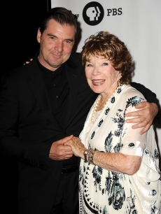 Brendan Coyle and Shirley MacLaine attend the ‘Downton Abbey’ photo call at the Beverly Hilton Hotel on July 21, 2012