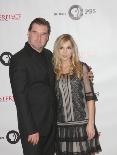 Brendan Coyle and Joanne Froggatt attend the Masterpiece Classic ‘Downtown Abbey, Season 3’ panel during day 1 of the PBS portion of the 2012 Summer TCA Tour held at the Beverly Hilton Hotel on July 23, 2012

