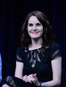 Michelle Dockery attend the ‘Downton Abbey’ panel at the PBS portion of the the TCA summer tour 2012 at the Beverly Hilton Hotel, July 21, 2012
