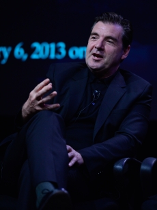 Brendan Coyle speaks on the ‘Downton Abbey’ panel during the PBS portion of the Television Critics Association summer tour, Beverly Hilton Hotel, July 21, 2012