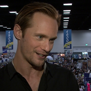 Alexander Skarsgard Talks Kissing Kristen Bauer Van Straten On HBO’s True Blood - Comic-Con 2012
