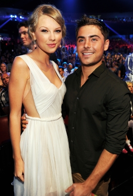 Taylor Swift and Zac Efron are seen at the 2012 Teen Choice Awards at Gibson Amphitheater in Universal City, Calif. on July 22, 2012