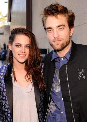 Kristen Stewart and Robert Pattinson are seen at the 2012 Teen Choice Awards at Gibson Amphitheatre in Universal City, Calif. on July 22, 2012 