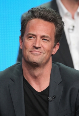 Matthew Perry speaks onstage at the ‘Go On’ panel during day 4 of the NBCUniversal portion of the 2012 Summer TCA Tour held at the Beverly Hilton Hotel on July 24, 2012