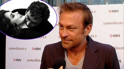 Grant Bowler, inset: Lindsay Lohan and Grant Bowler in Lifetime’s ‘Liz & Dick’