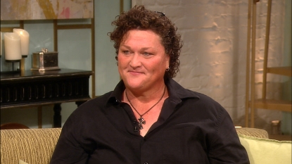 Dot-Marie Jones visits Access Hollywood Live on July 20, 2012