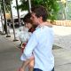 Tom Cruise is reunited with daughter Suri for the first time since his split from Katie Holmes in New York City on July 17, 2012