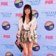 Carly Rae Jepsen sports a summer look with high-waisted shorts and a matching white blazer at the 2012 Teen Choice Awards at Gibson Amphitheatre in Universal City, Calif., on July 22, 2012